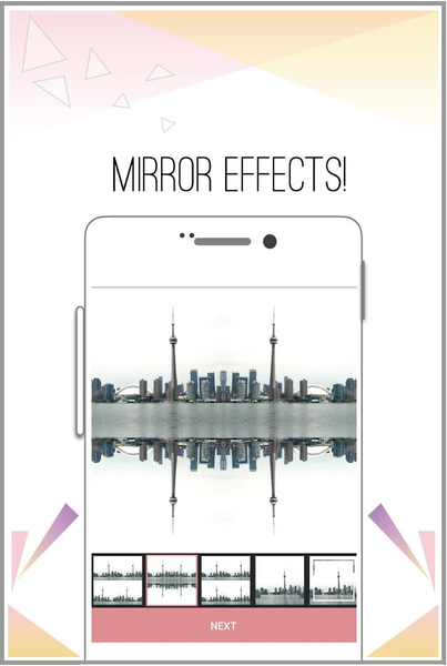 Pic Mirror - fun photo editor - Image screenshot of android app