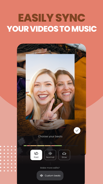 OnBeat: Video & Reels Maker - Image screenshot of android app