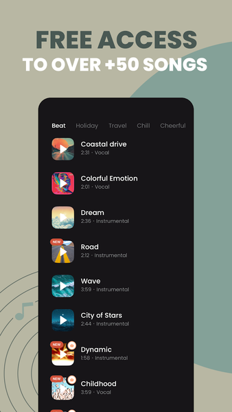 OnBeat: Video & Reels Maker - Image screenshot of android app