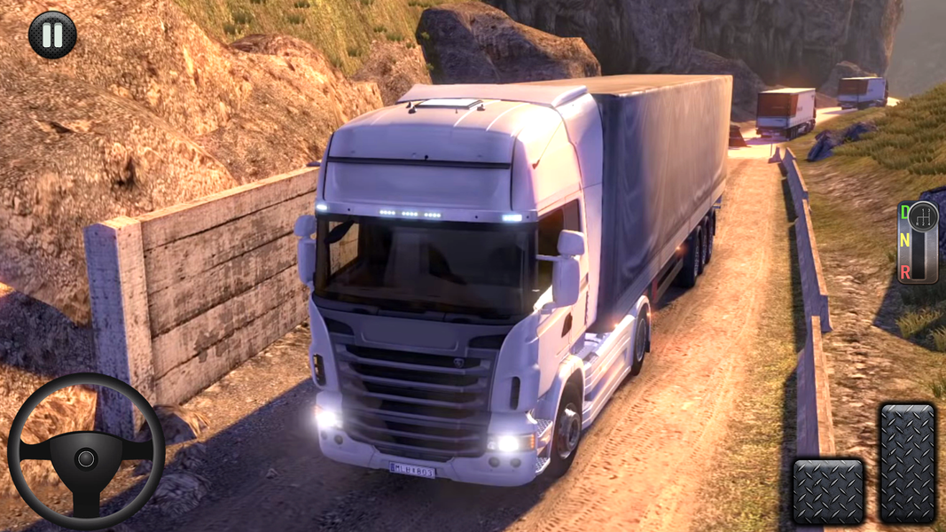 Truck Driving Game:Europe - Gameplay image of android game