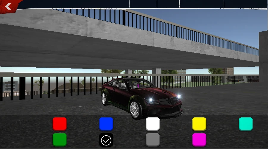 Car Drift Driving Simulator - Gameplay image of android game