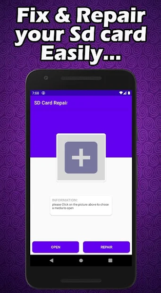 Repair SD Card - Image screenshot of android app
