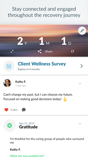 Addiction Recovery Care - Image screenshot of android app