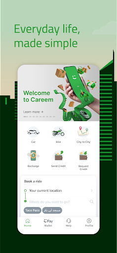 Careem – rides, food & more - عکس برنامه موبایلی اندروید