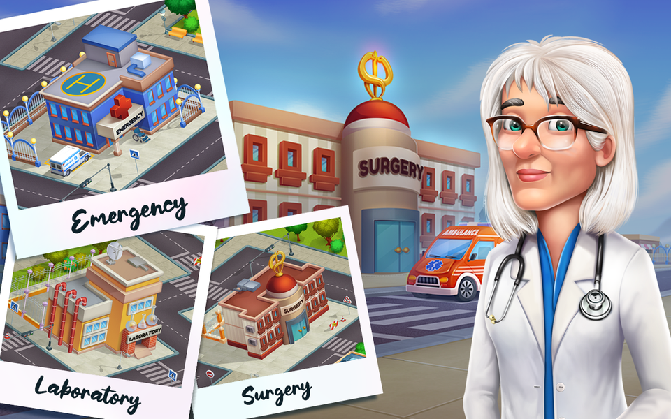 Doctor Hospital Games Offline - عکس بازی موبایلی اندروید