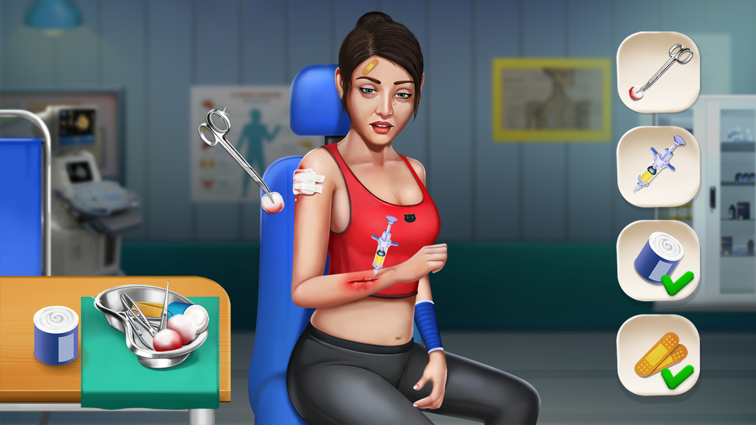Doctor Hospital Games Offline - عکس بازی موبایلی اندروید