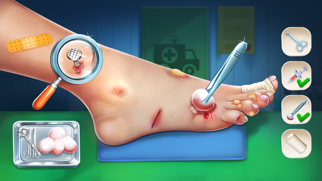 Doctor Hospital Games Offline - عکس بازی موبایلی اندروید