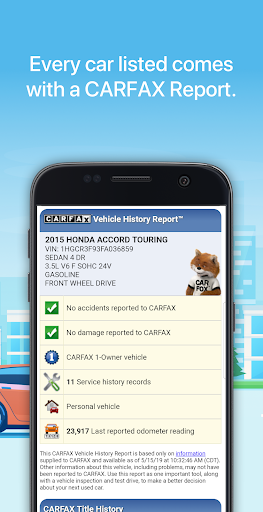 CARFAX - New & Used Cars - Image screenshot of android app
