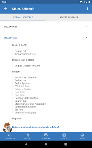 CARFAX Car Care App - Image screenshot of android app