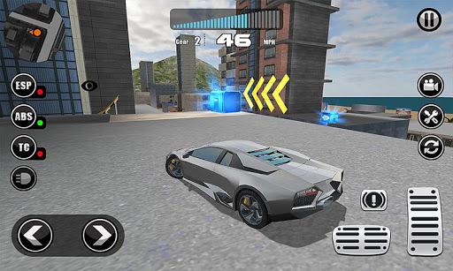 Fanatical Driving Simulator - Gameplay image of android game