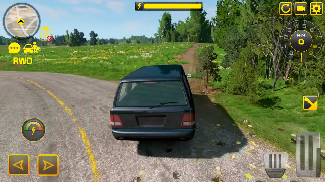 Offroad Car Game Simulator 4x4 - Gameplay image of android game