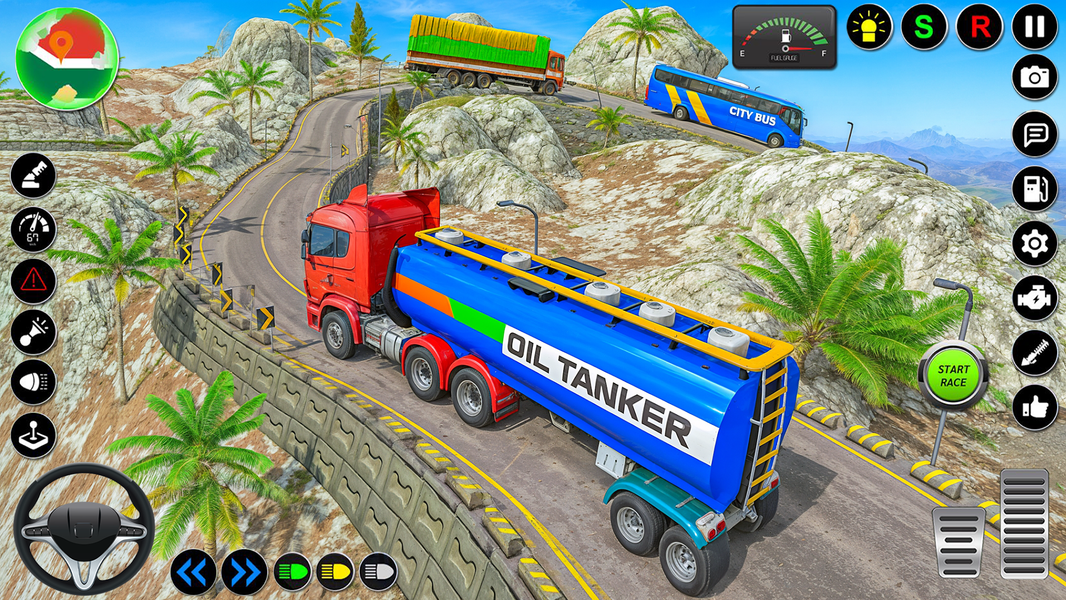 Cargo Truck Simulator ۳D Game - عکس بازی موبایلی اندروید