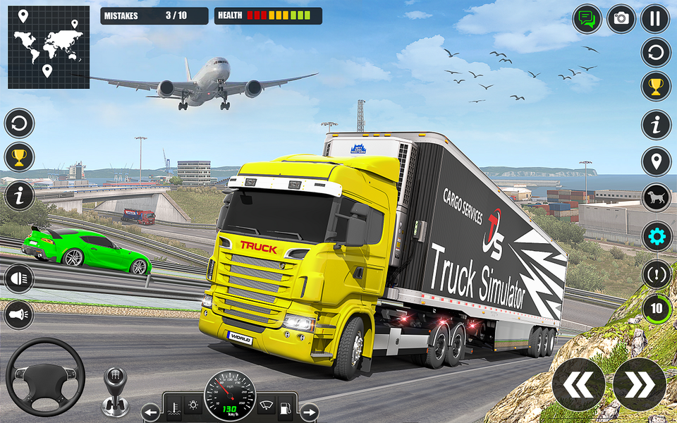 Cargo Truck Simulator ۳D Game - عکس بازی موبایلی اندروید