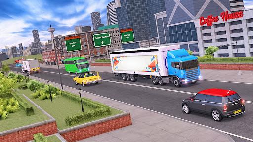 Cargo Truck Driving Simulator - Image screenshot of android app