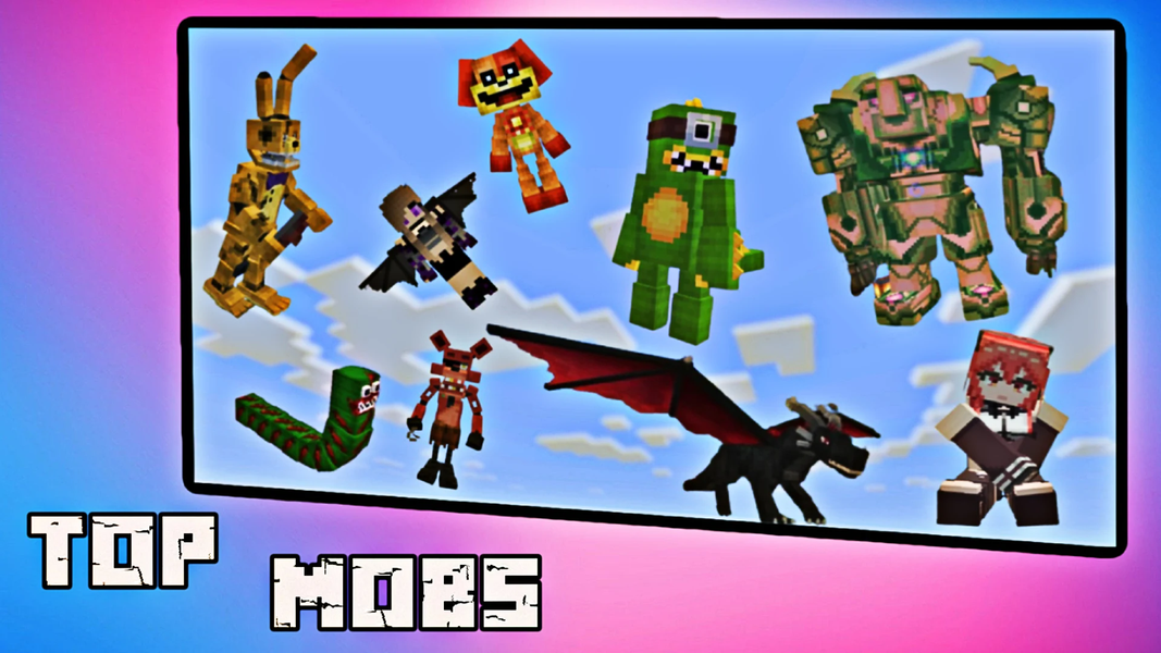 Mods, addons for minecraft - Image screenshot of android app