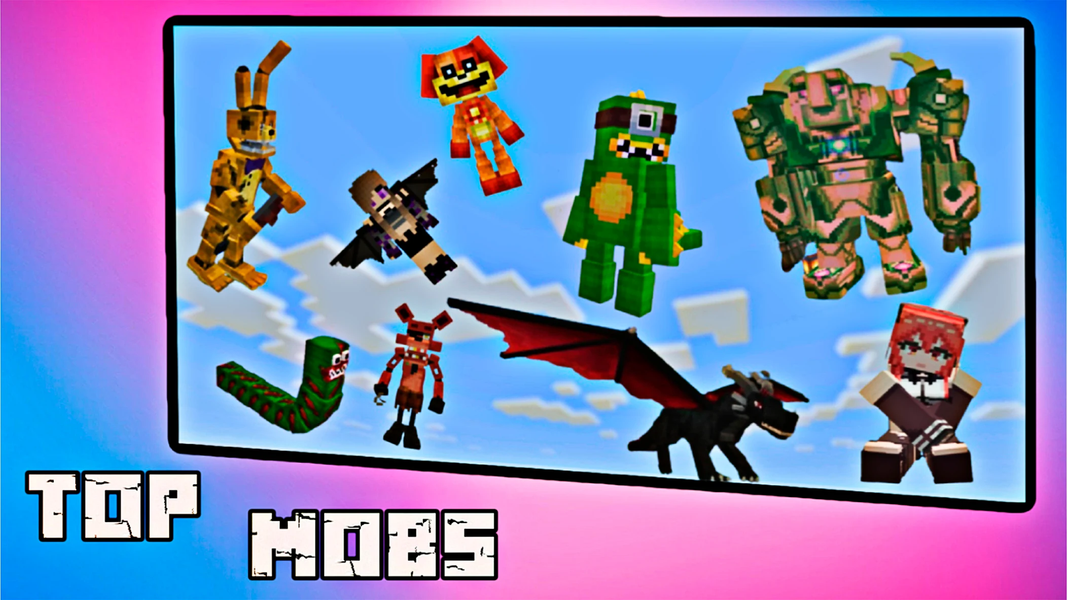 Mods, addons for minecraft - Image screenshot of android app