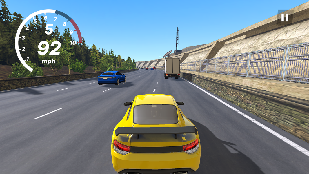Highway Legends: Car Racing ۳D - عکس بازی موبایلی اندروید