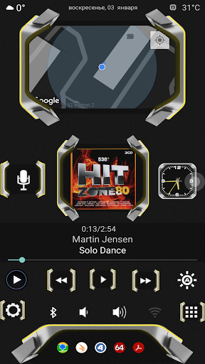 N3_Theme for Car Launcher app - Image screenshot of android app