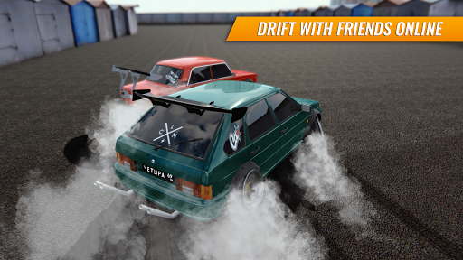 Russian Car Drift - Gameplay image of android game