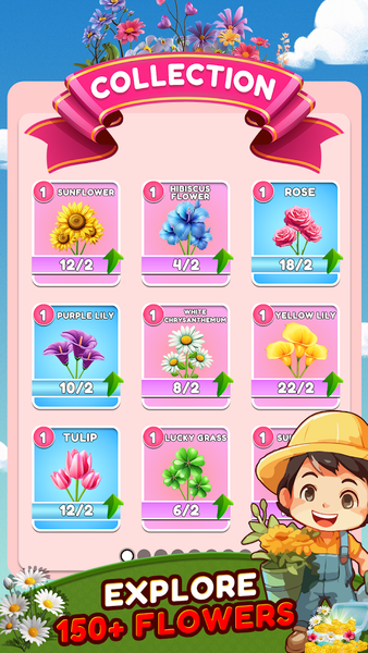 Flower Matching: Sort Games - Gameplay image of android game