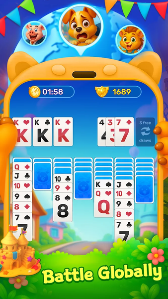 Solitaire Revelry - Gameplay image of android game