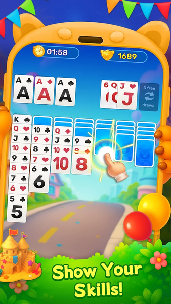 Solitaire Revelry - Gameplay image of android game