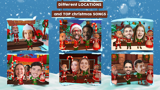 Sing Yourself Xmas Carols elf - Image screenshot of android app