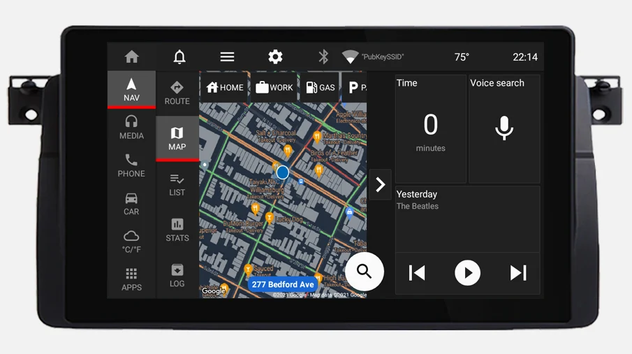 Car Penguin: Launcher & Maps - عکس برنامه موبایلی اندروید