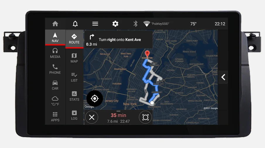 Car Penguin: Launcher & Maps - عکس برنامه موبایلی اندروید