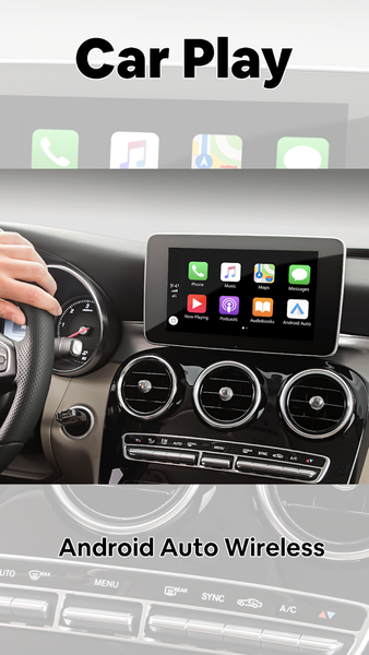 Car Play Android Auto Wireless - عکس برنامه موبایلی اندروید
