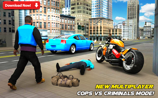 Crazy Car Racing Police Chase - Gameplay image of android game