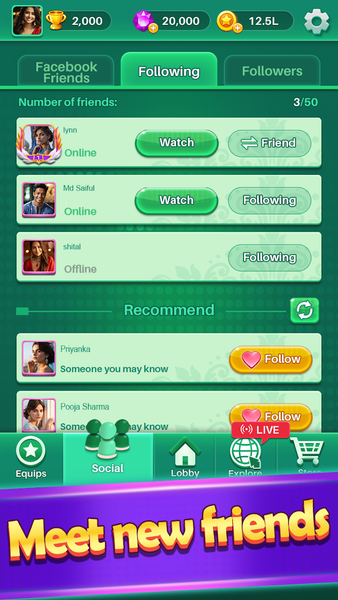 Carrom League: Friends Online - Gameplay image of android game