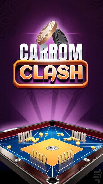 Carrom Clash: Board Game - عکس بازی موبایلی اندروید