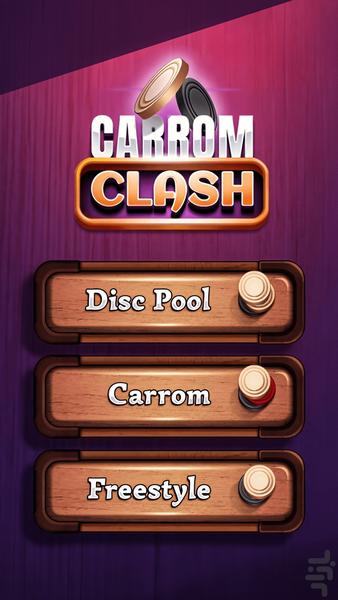 Carrom Clash: Board Game - عکس بازی موبایلی اندروید
