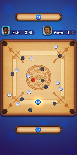 Carrom Strike - Disc Pool Game - عکس بازی موبایلی اندروید