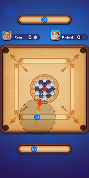 Carrom Strike - Disc Pool Game - عکس بازی موبایلی اندروید