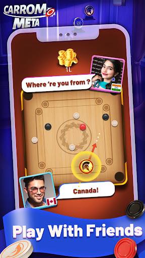 Carrom Meta-Board Disc Game - Gameplay image of android game