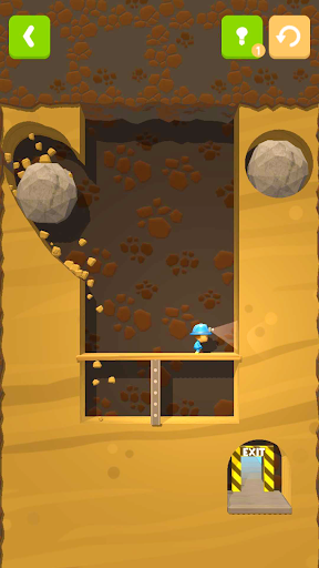 Mine Rescue - Mining Game - عکس بازی موبایلی اندروید