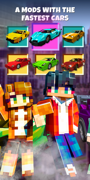 Cars Mods for Minecraft - Image screenshot of android app