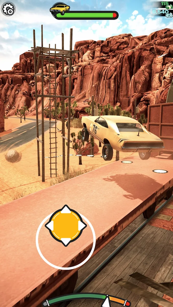 Desert Destruction Race - Gameplay image of android game