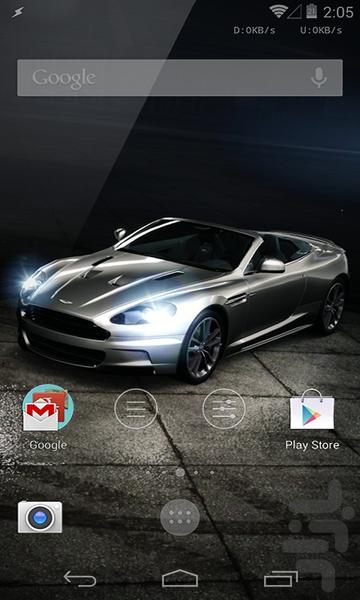 پس زمینه زنده ماشین ۳D - عکس برنامه موبایلی اندروید