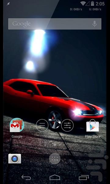 پس زمینه زنده ماشین ۳D - عکس برنامه موبایلی اندروید