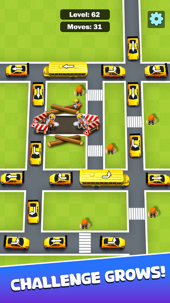 Car Slider : Clear the Roads - Gameplay image of android game