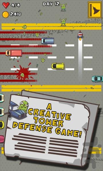 Car Smash Aliens - Gameplay image of android game