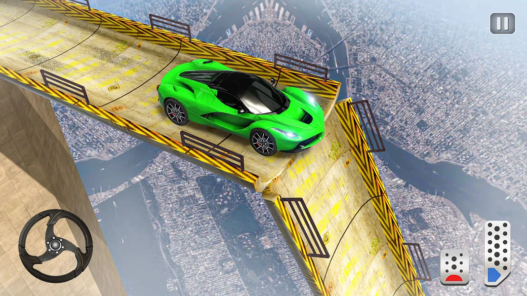 Mega Car Stunt Game: Car Games - Gameplay image of android game