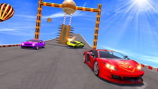 Ultimate Car stunts Simulator - Mega Ramp Racing - Gameplay image of android game