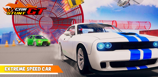 Car Stunt 3D Racing: Mega Ramp Simulator Games - Gameplay image of android game