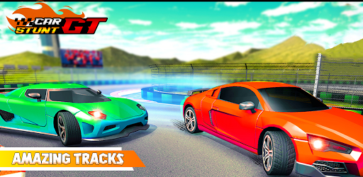 Car Stunt 3D Racing: Mega Ramp Simulator Games - Gameplay image of android game