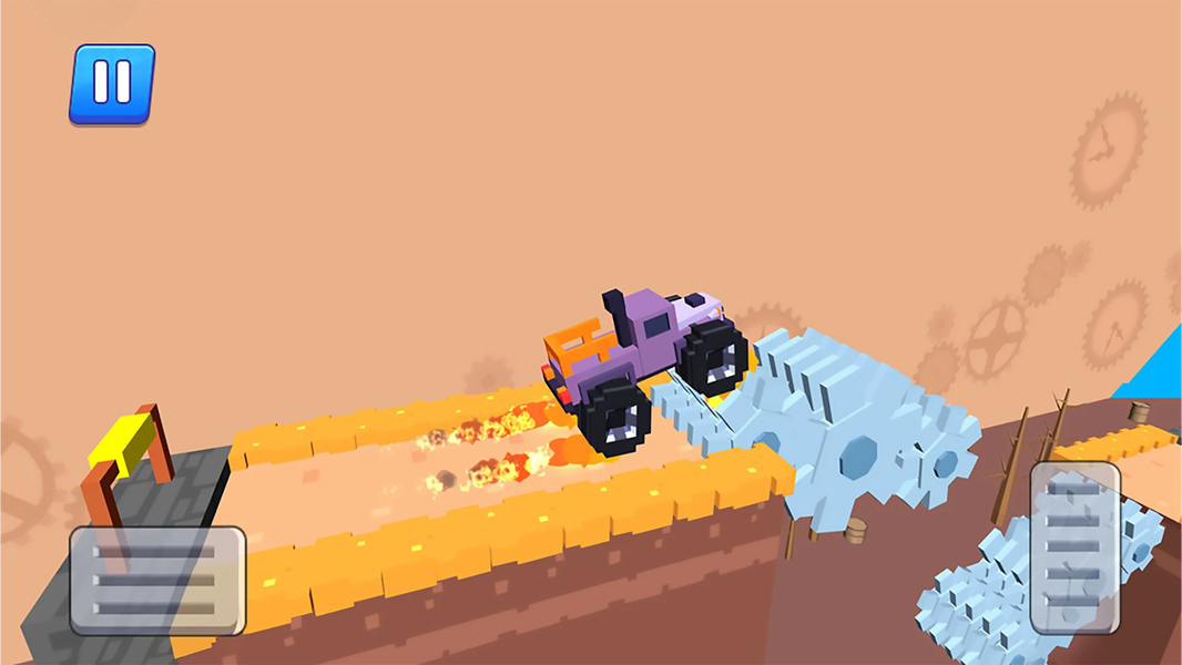 Truck Sprint ۳D-Swing Racing - عکس بازی موبایلی اندروید