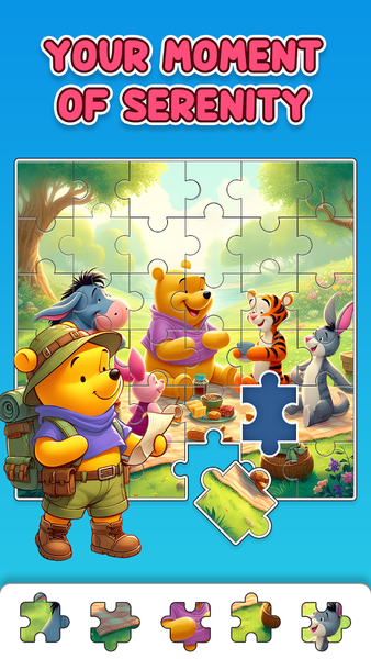 Cartoon Jigsaw - Gameplay image of android game